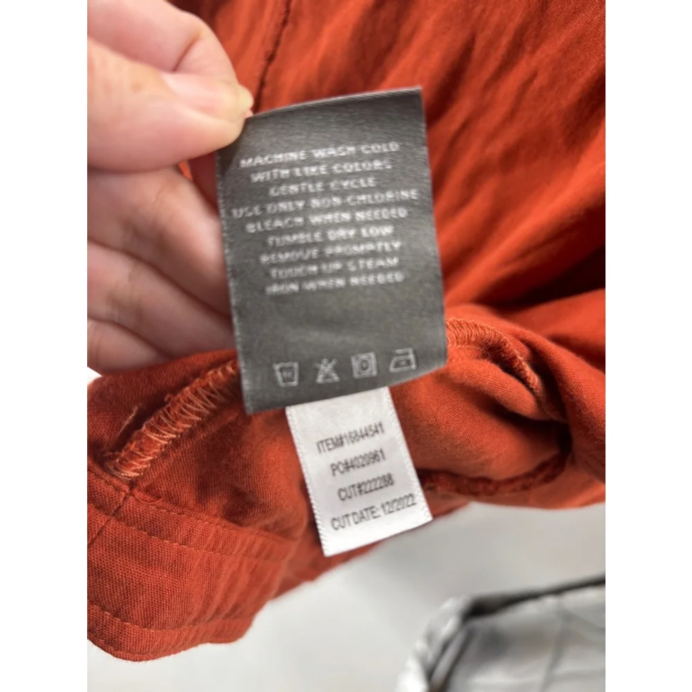 Women's Torrid lightweight gaze utility Jacket Size 1 Burnt Orange - Picture 9 of 9